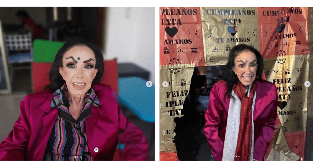 Así luce Irma Serrano a sus 89 años de edad