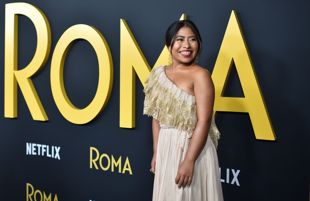 Yalitza Aparicio premiere 'Roma'