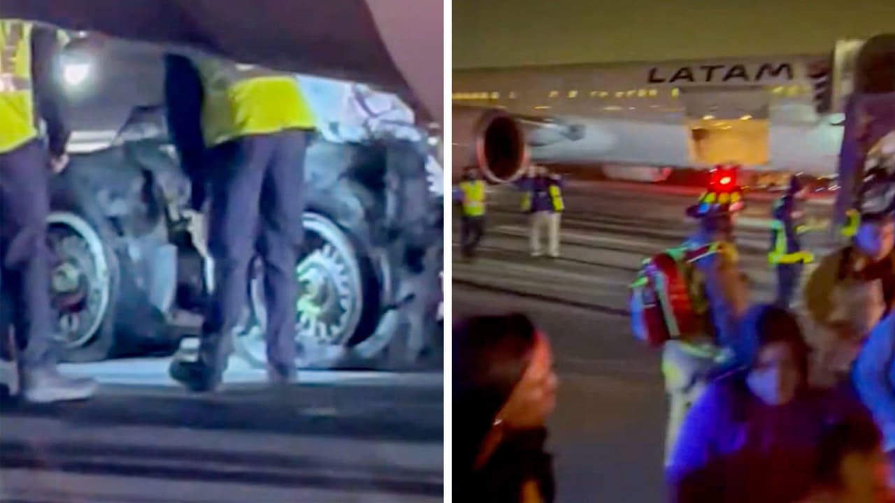 Emergencia en aeropuerto de Atlanta: Explotan las llantas de un avión tras el aterrizaje