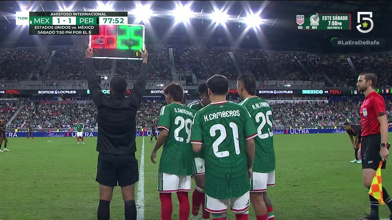 ¡Camberos y Sandoval hacen su debut con la Selección Mayor de Rafa Márquez!