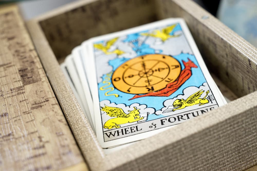 La carta de la rueda de la fortuna en el tarot: significado ...