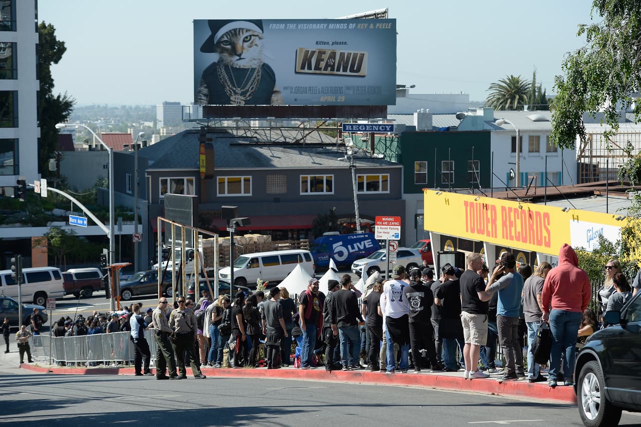 La banda ya se presentó en la ciudad de Los Ángeles, en un show sorpresa que puso a toda la ciudad de cabeza.