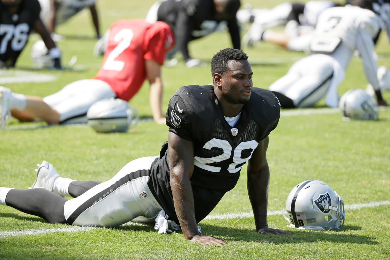 Latavius Murray: Yo quiero emular a Adrian Peterson y DeMarco Murray en la NFL