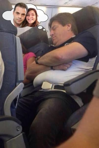 Soñando con su hija y Martinoli en pleno vuelo.