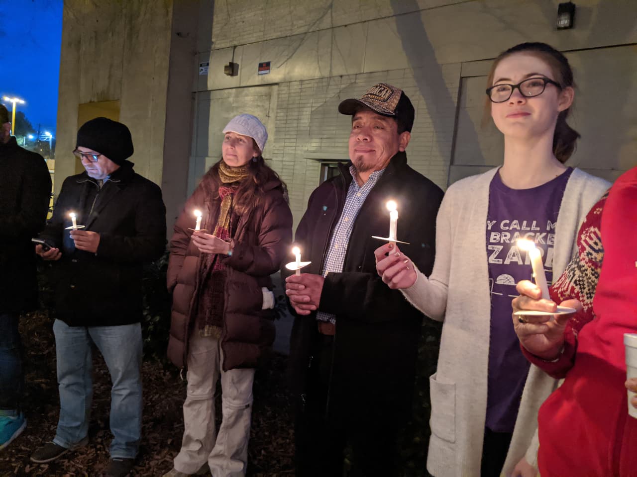 Miembros de la comunidad recolectaron los insumos