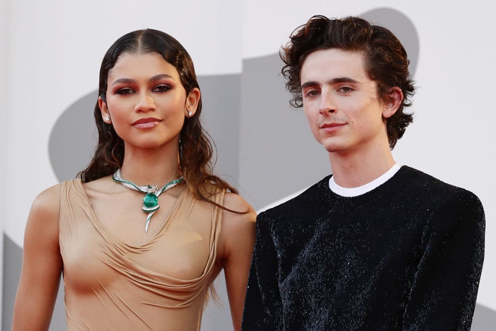 Zendaya y Timothée Chalamet