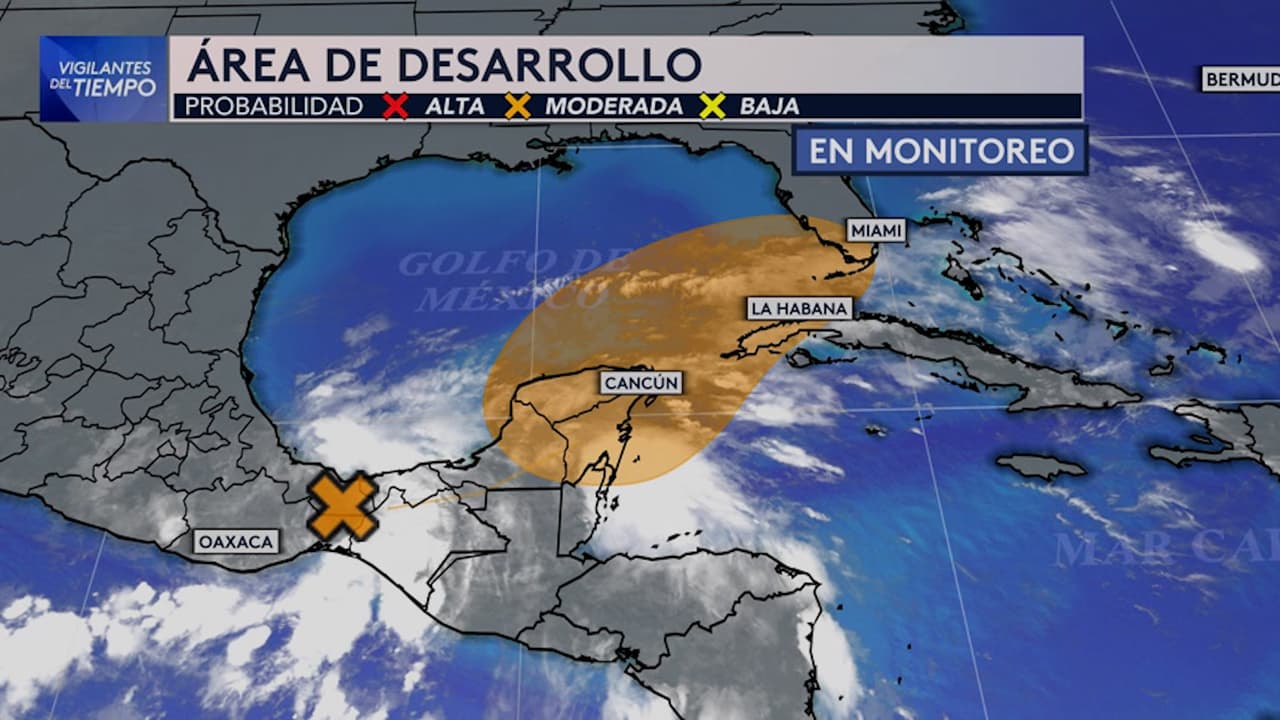 El fenómeno se desarrollaría, considerando que los remanentes del huracán Agatha se moverán cerca de Florida.