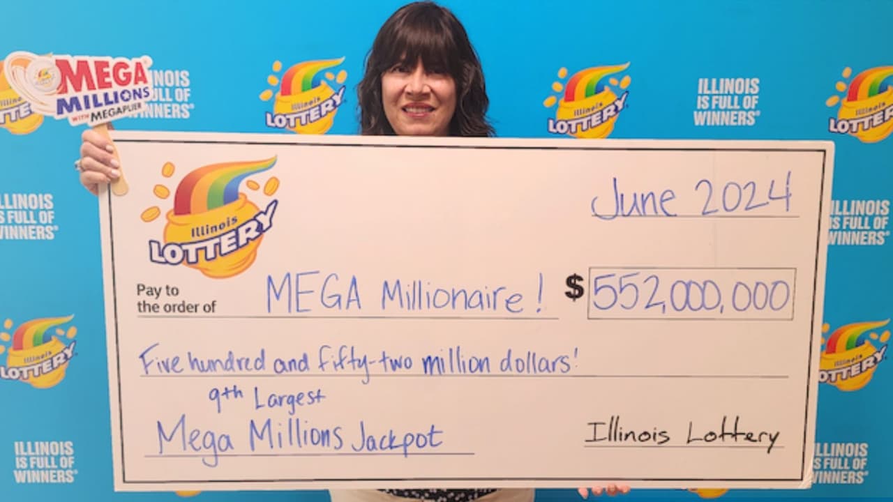 Fortuna inesperada: Ganador de Mega Millions en Illinois reclama su premio de $552 millones