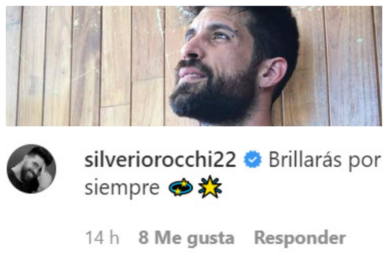 Silverio Rocchi, de
<b>Reto 4 Elementos</b>, escribió: "Brillarás por siempre".
<br>