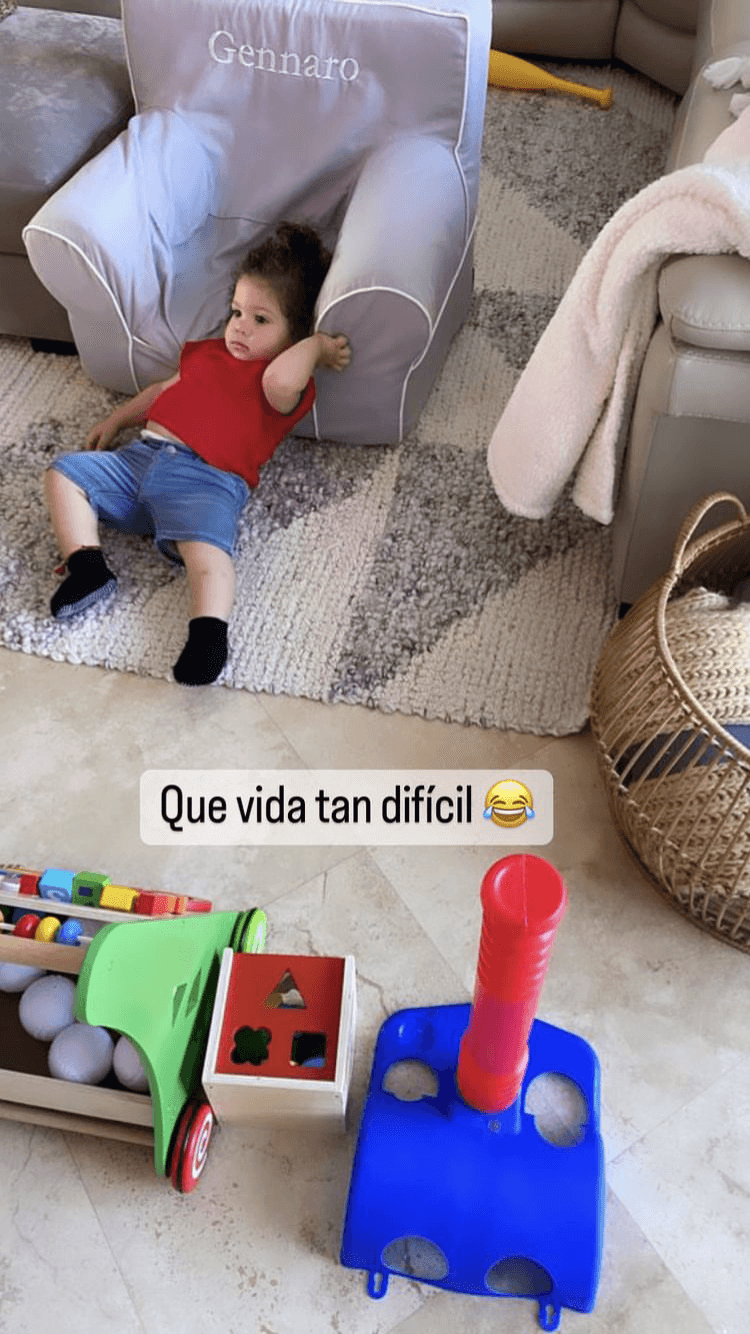 El pequeño integrante de la familia Zampogna roba miradas cada que su mami muestra una fotografía de él.