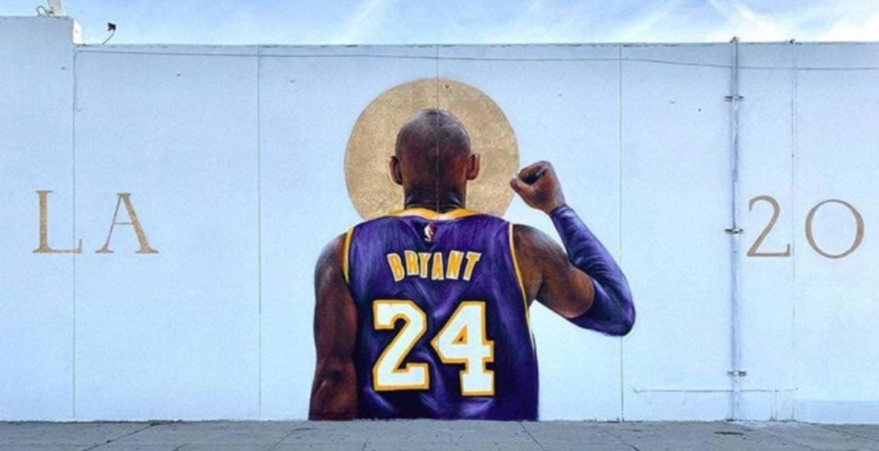 Las calles de las principales ciudades de los Estados Unidos se adornan con las asombrosas muestras de amor para la leyenda de la NBA.