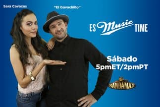 Si lo tuyo es la buena música y lo que está de moda no te puedes perder el programa Es Music Time con Sara Cavazos y 'El Gavachillo'.