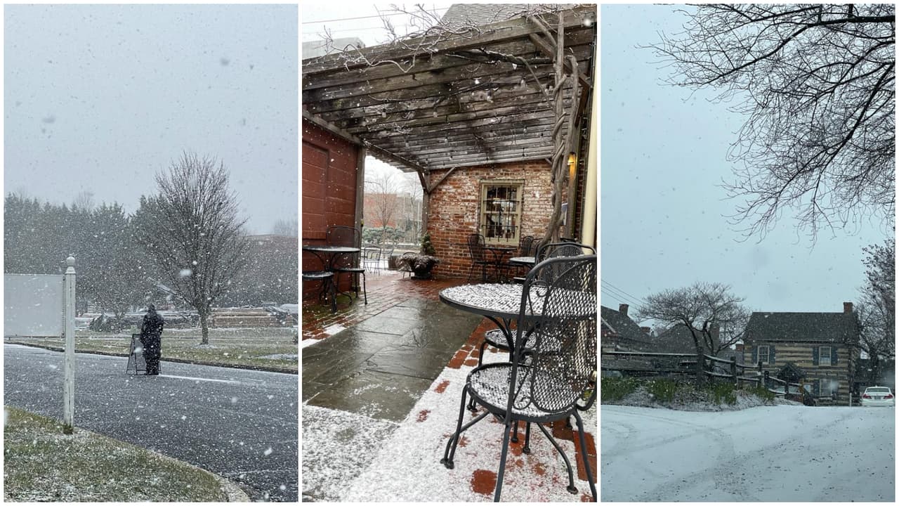Nieve en Washington DC, Maryland y Virginia: domingo y lunes cubiertos de blanco en nuestra región