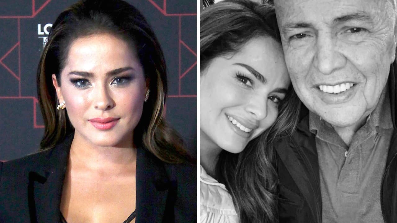 Muere padre de Danna García y la actriz lo despide con emotivo mensaje: "Buen viaje papi"