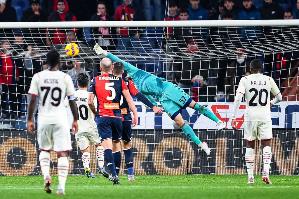 Genoa es goleado por el Milan 3-0 con doblete de Junior Messias y gol de Zlatan Ibrahimovic durante la fecha 15 en la Serie A.