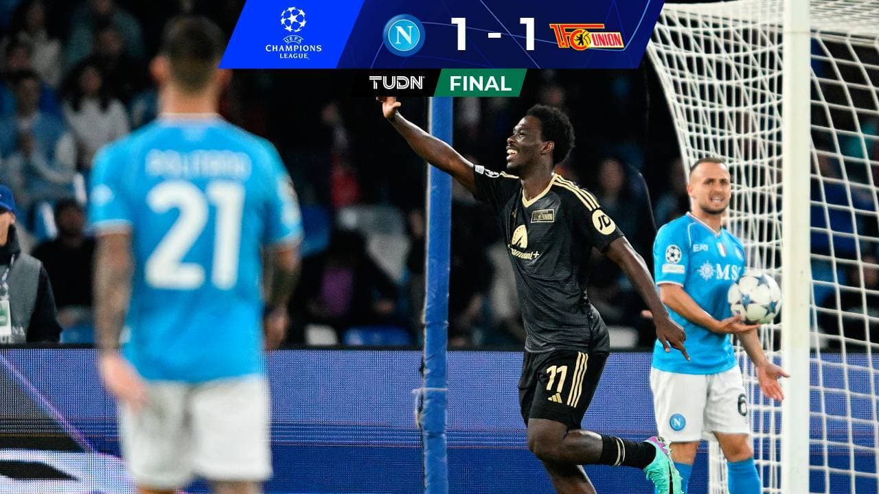 Resumen | Union Berlin consigue histórico empate ante Napoli