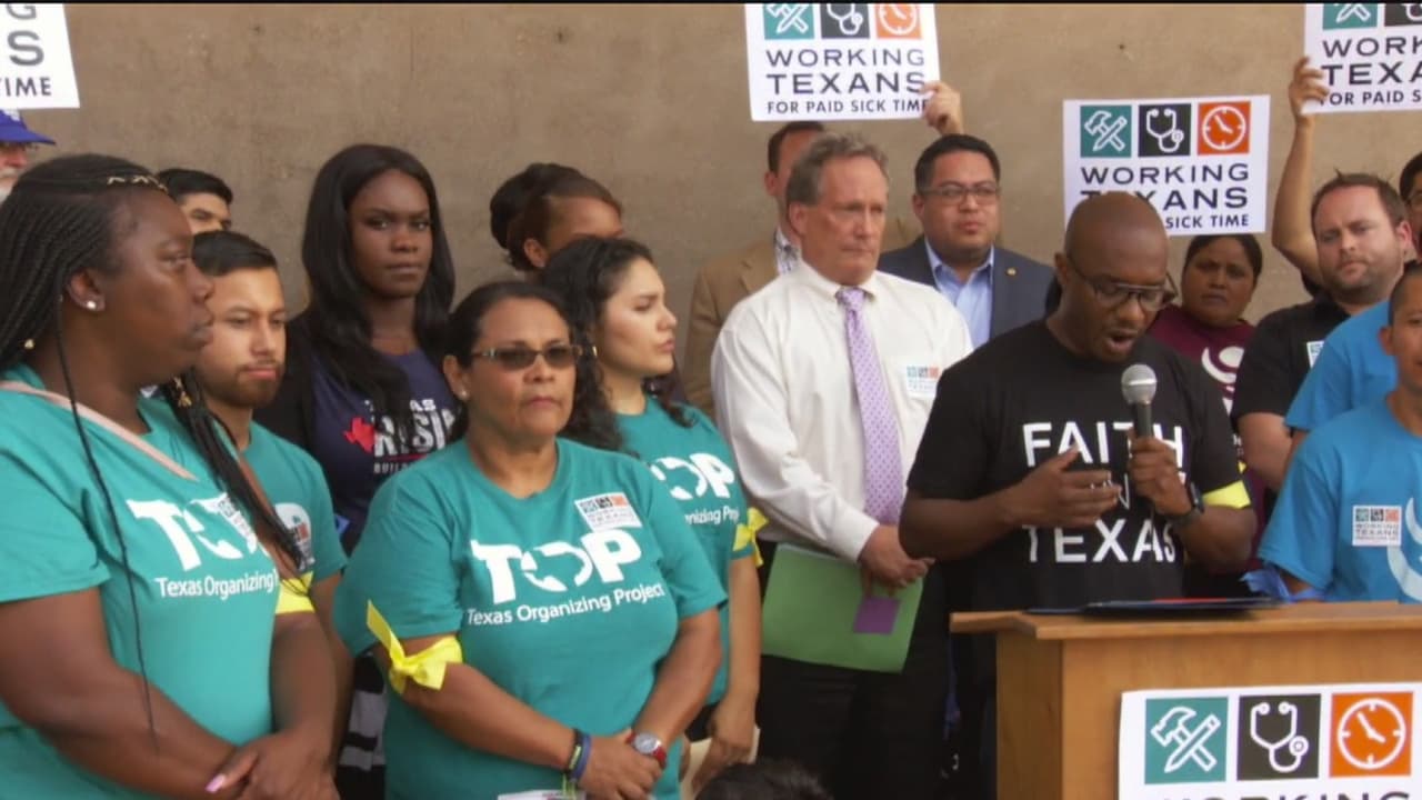 Organizaciones demandan a la ciudad de San Antonio el pago de horas por enfermedad