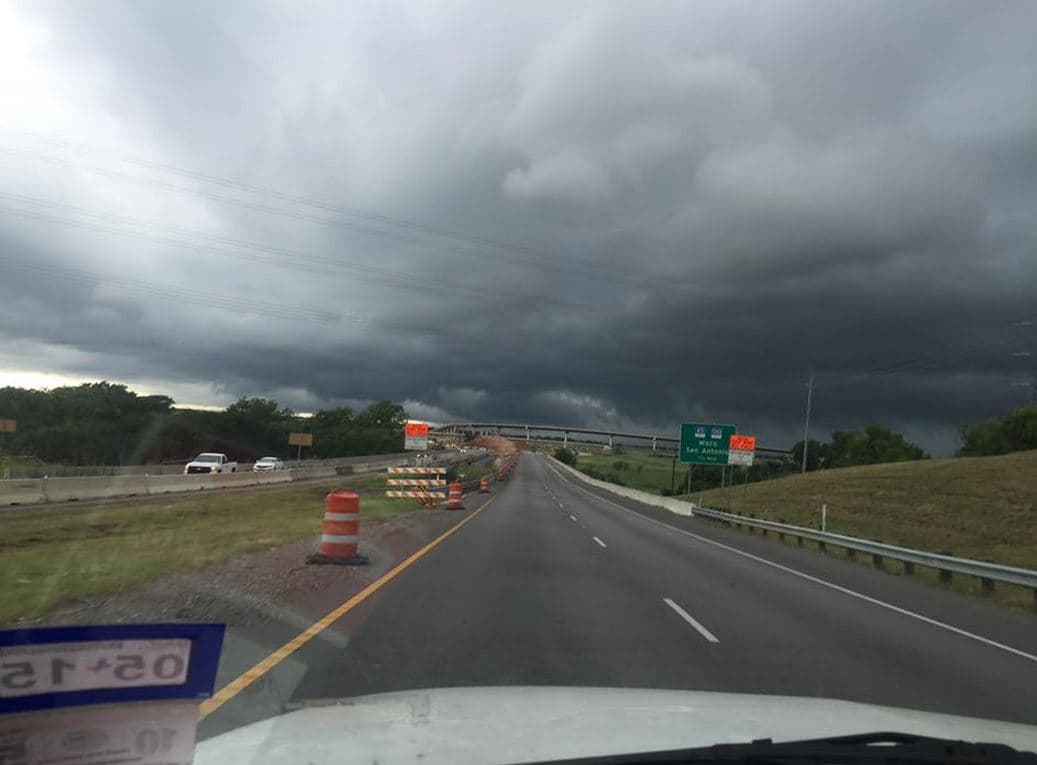 La audiencia compartió fotos de la zona tras el paso de la tormenta Bill.