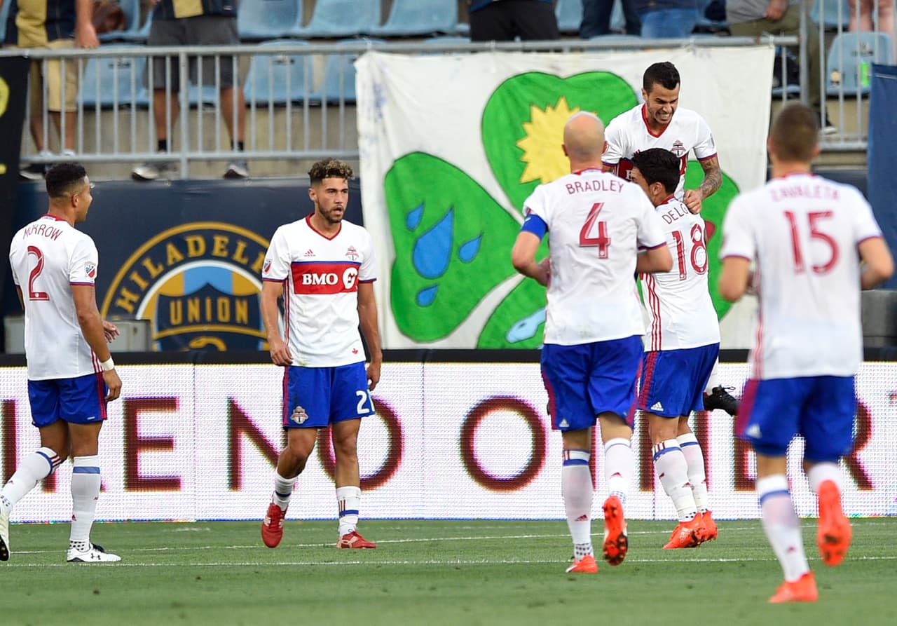 Toronto FC se acercó a los Playoffs con triunfo 3-1 como visitante sobre Philadelphia Union