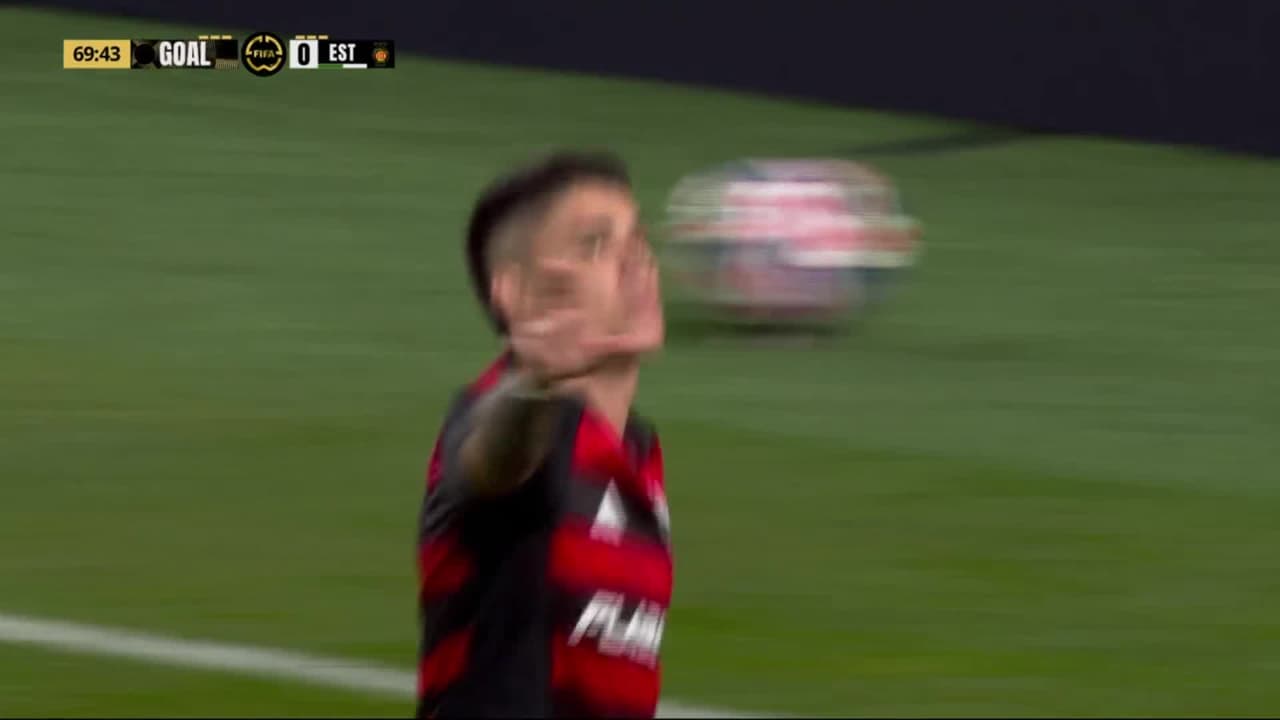 ¡Golazo del Flamengo! Luiz Araujo clava el balón y hace el 2-0