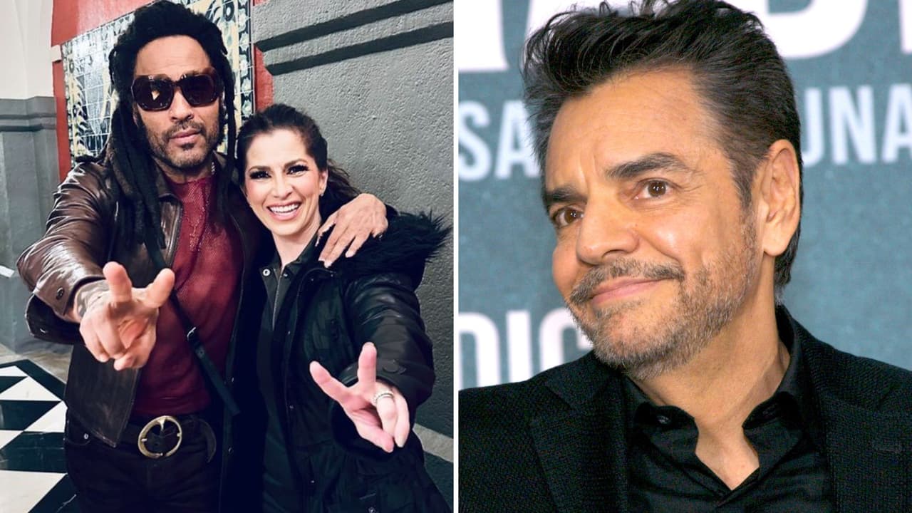 Alessandra Rosaldo presume foto con Lenny Kravitz y Eugenio Derbez se "ofende".