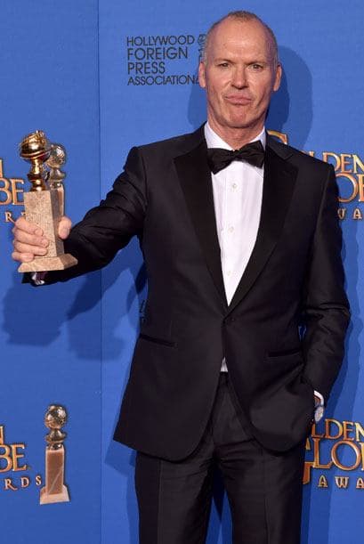 Michael Keaton ganó Mejor Actor en Comedia o Musical - Cine, por 'Birdman'.