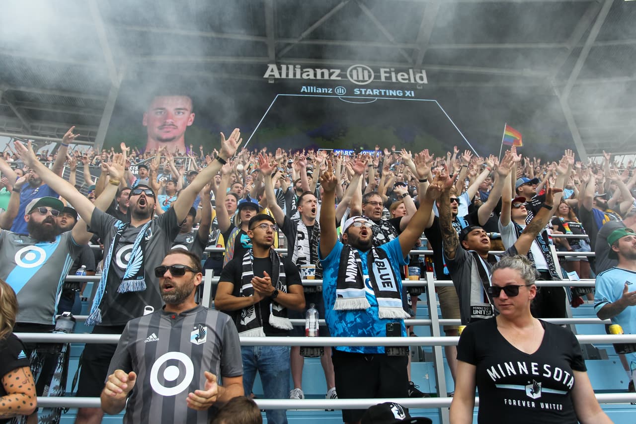 En el Allianz Field de Minnesota United FC, 'los Loons' igualaron 2-2 frente a San Jose Earthquakes.
<br>