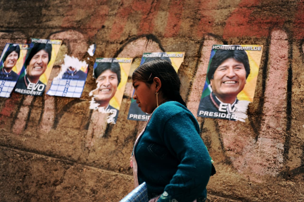 El machismo le pasa factura a Evo Morales