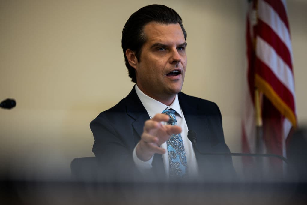 El presidente de la Cámara de Representantes pide no difundir el polémico informe sobre Matt Gaetz