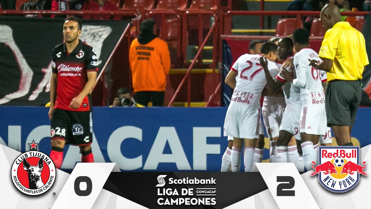 NY Red Bulls dio la sorpresa y venció 2-0 a Xolos de Tijuana con doblete de Wright-Phillips