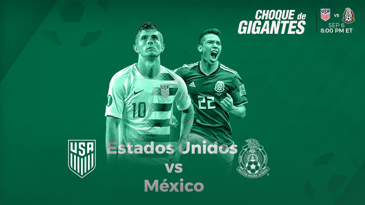 Cómo y dónde ver el Estados Unidos vs México