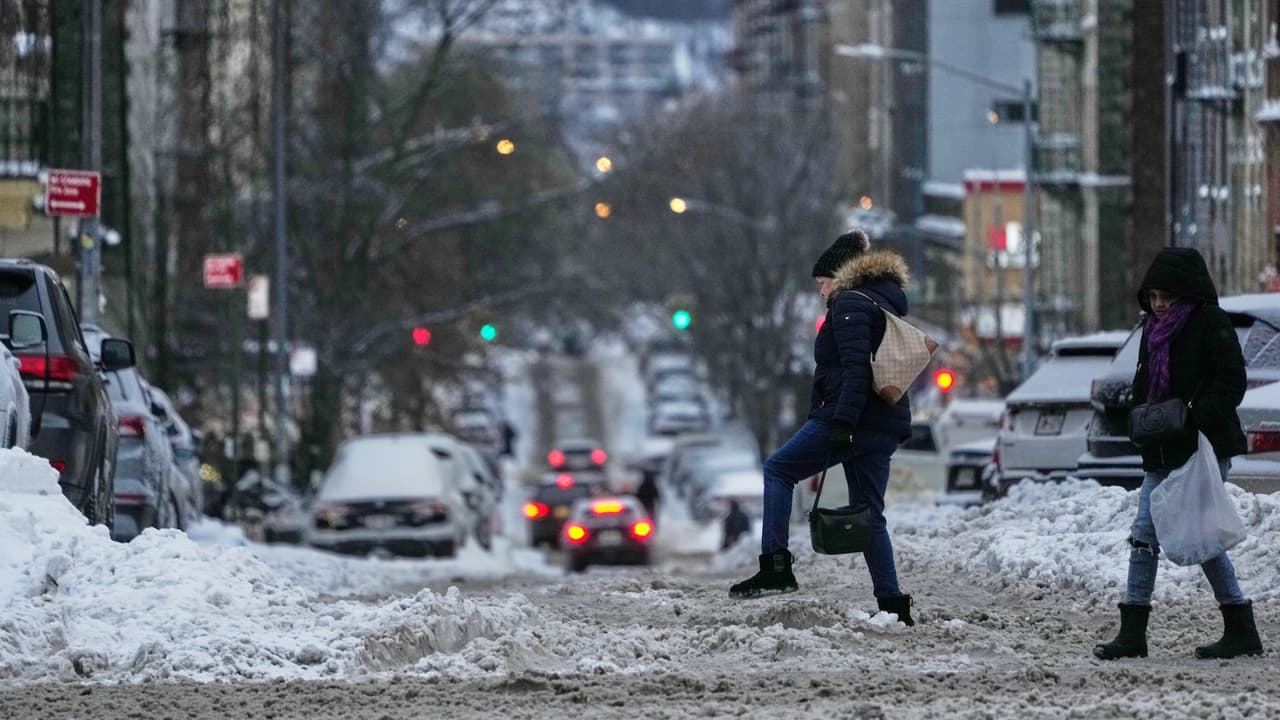 Regresa la nieve a Nueva York con hasta 2 pulgadas; alertan por afectaciones en carreteras 