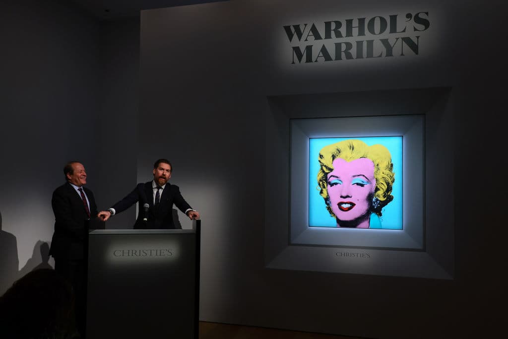 Se desconoce la identidad del comprador de 'Shot Sage Blue Marilyn' (Disparo de Marilyn en azul salvia) de Andy Warhol.