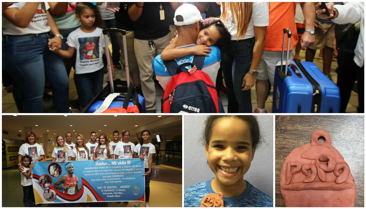 Estaba loco por llegar a su isla y abrazar a su hija y esposa. Así lo hizo este fin de semana cuando llegó a suelo boricua. Ponce hará una fiesta de pueblo en su honor.