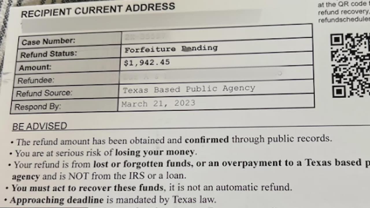 ¿Recibiste correspondencia diciendo que tienes dinero olvidado? Esto es lo que debes hacer