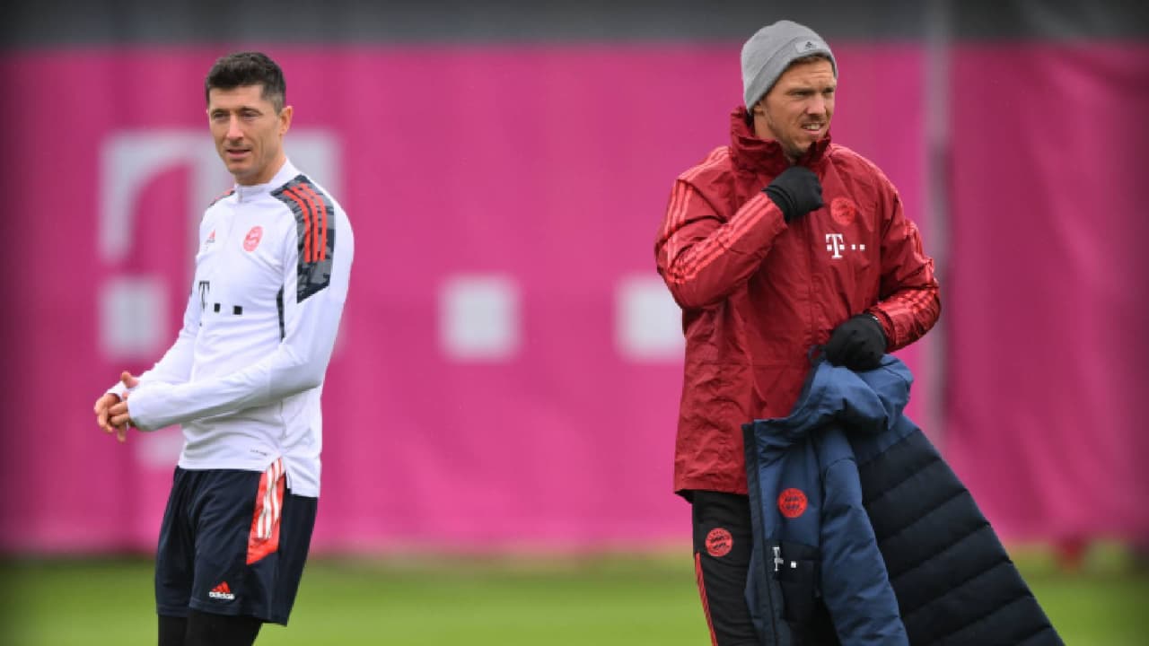  Julian Nagelsmann abre la puerta para que Lewandowski deje el Bayern