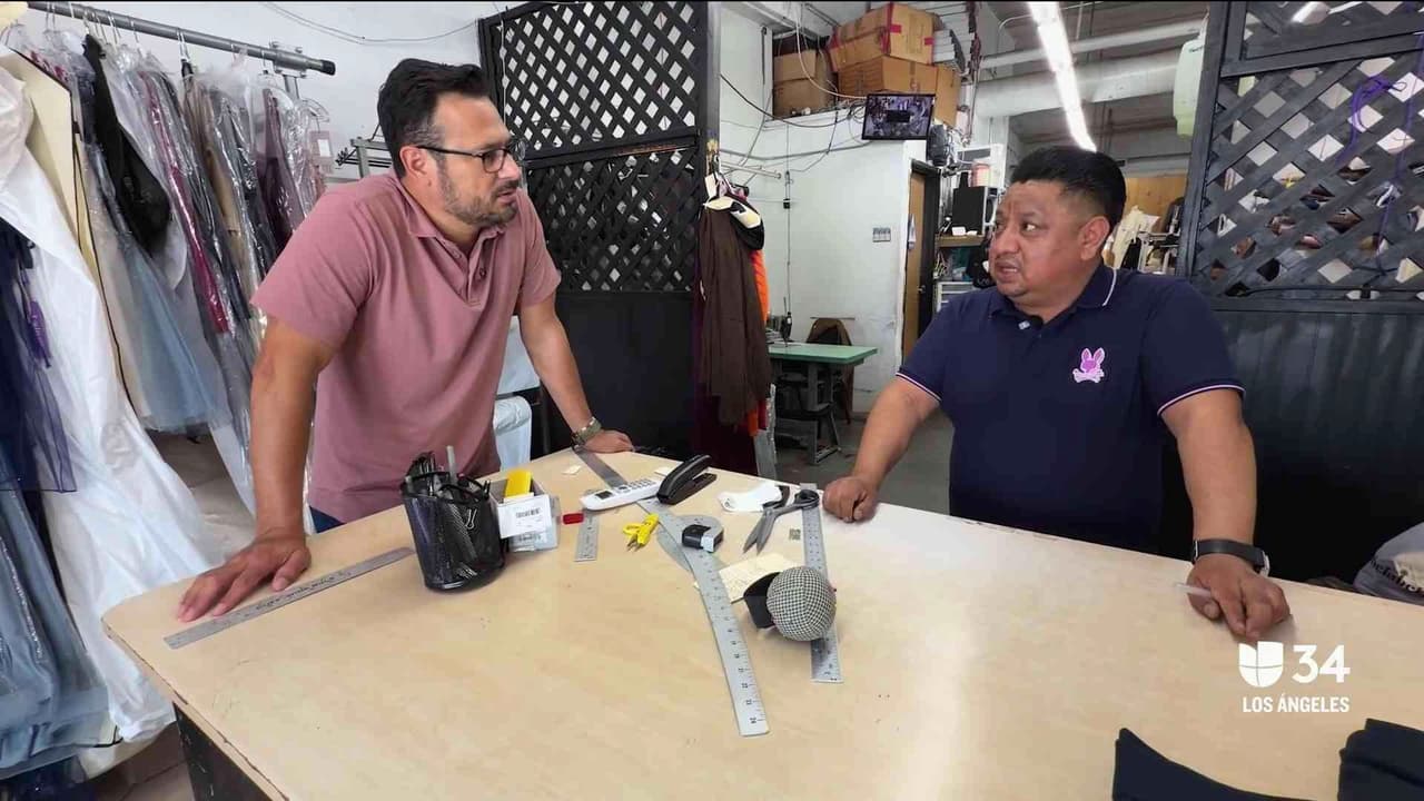 Carlos Hernández comenzó sin nada y ahora personas de toda California visitan su sastrería