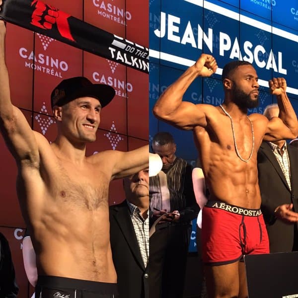 Sergey Kovalev y Jean Pascal en peso para su revancha