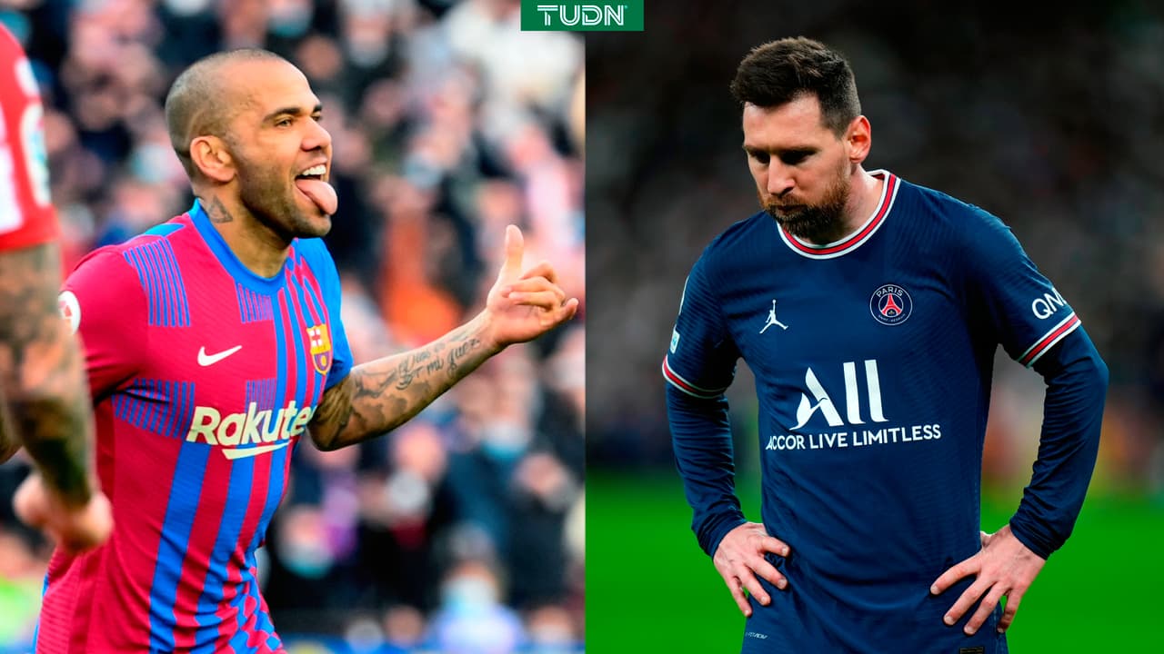 Dani Alves asegura que Messi no está disfrutando en el PSG: "Está desubicado"