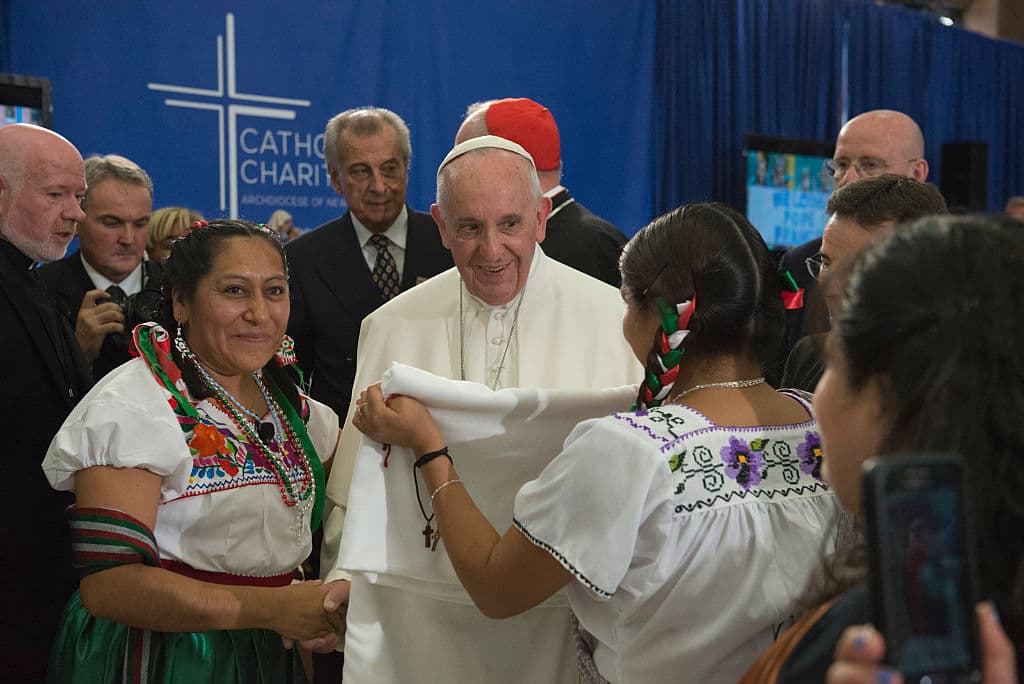 <b>Encuentro con la comunidad en East Harlem. </b>Demostrando su cercanía con las comunidades más vulnerables, el Papa Francisco se trasladó al barrio de East Harlem, donde visitó la escuela Our Lady Queen of Angels.