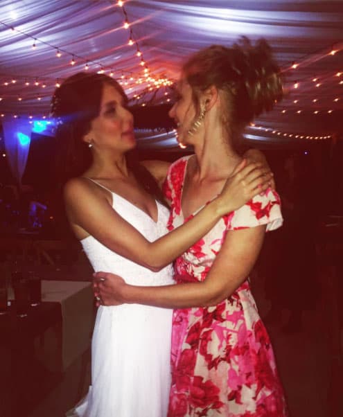 Grandes estrellas acompañaron a los recién casados, como Ana Layevska.