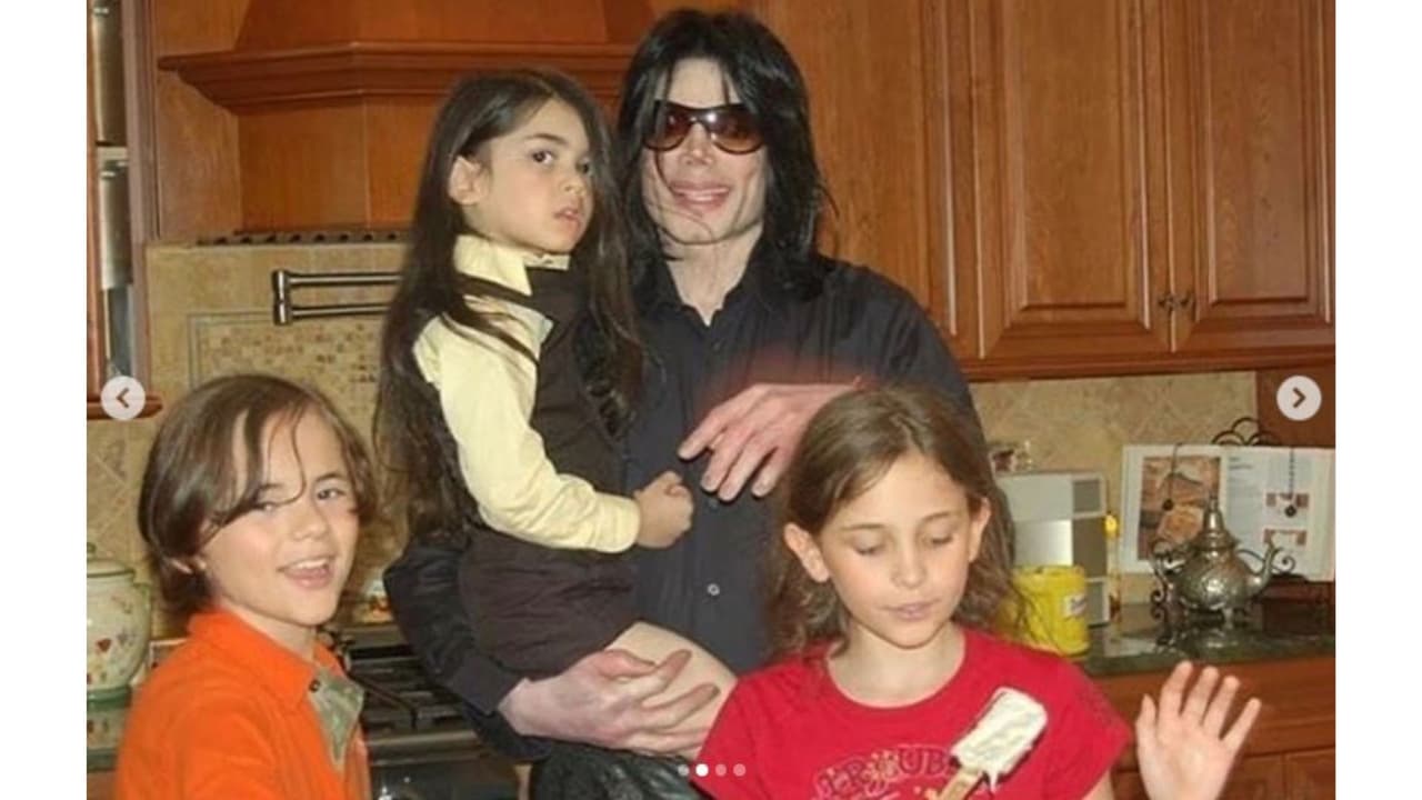 Michael Jackson y sus hijos
