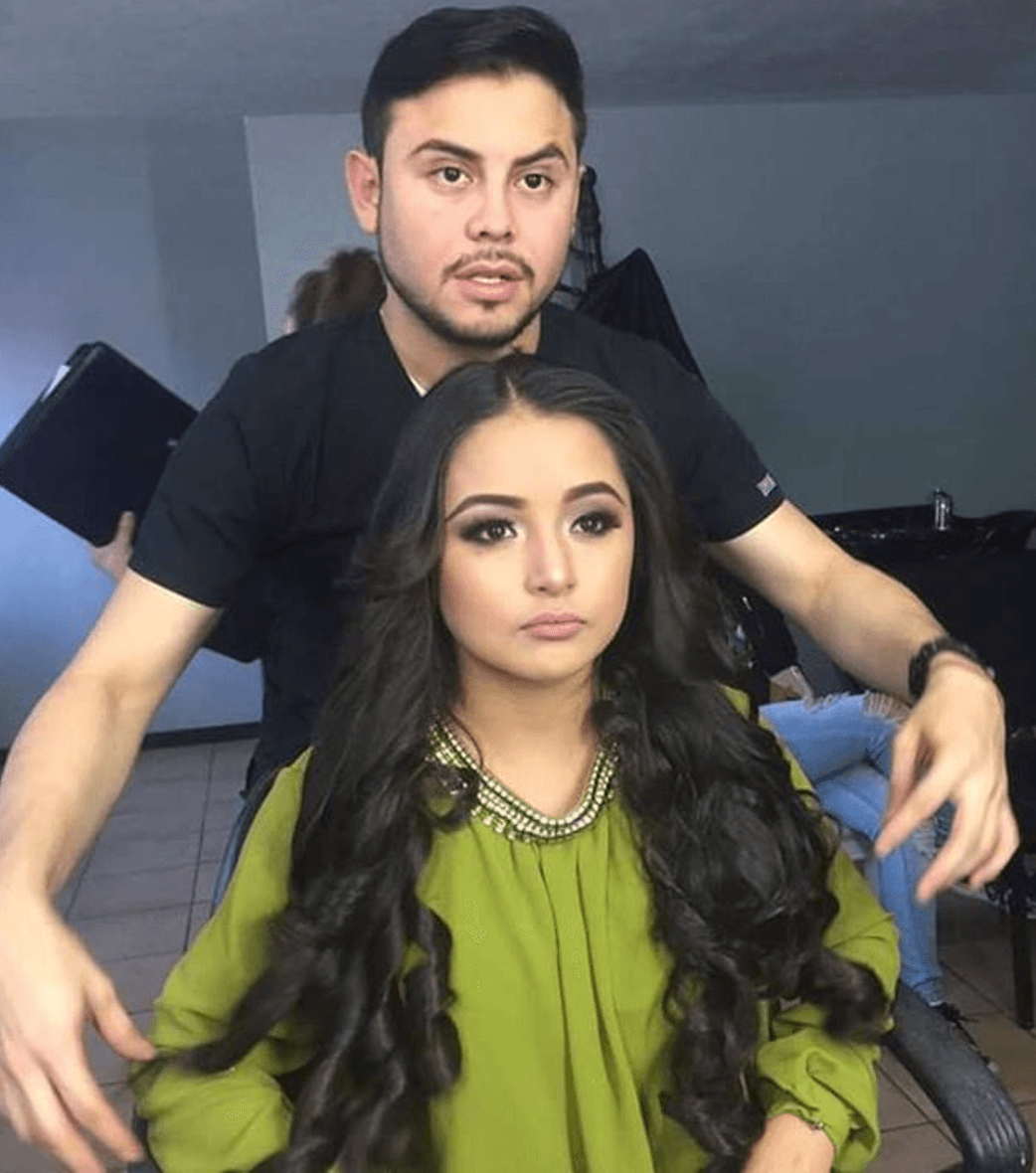 Rubí Ibarra García ha compartido su preparación antes de las distintas sesiones de fotos en las que ha participado desde antes de su quinceañero, el pasado diciembre.