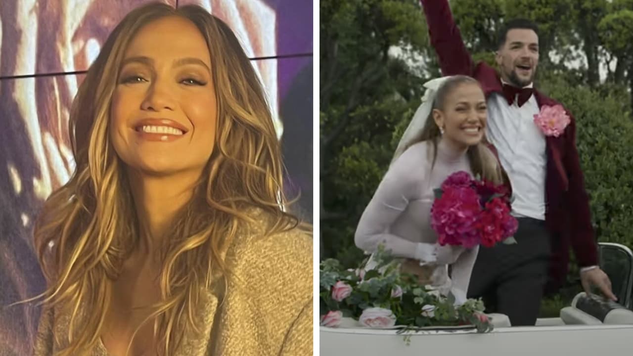 JLo se burló de su amplio historial de bodas: se ha vestido de novia más de una docena de veces
