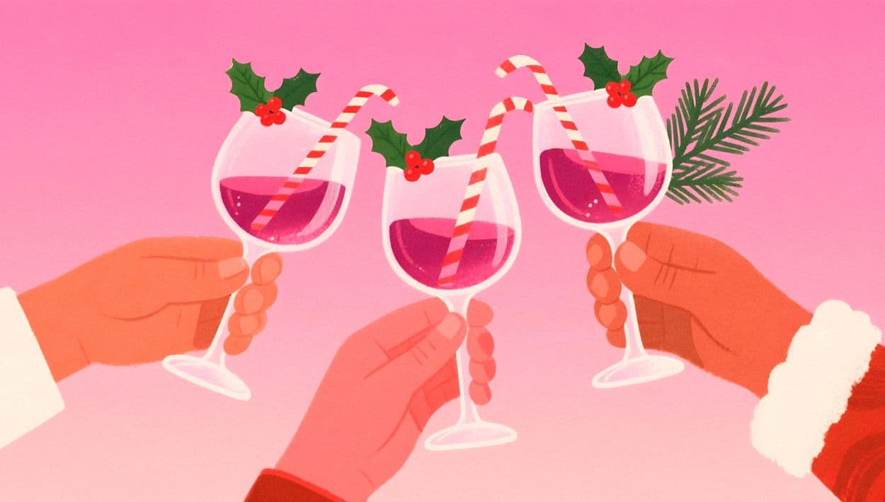 Cómo los jóvenes equilibran bebidas alcohólicas y sin alcohol en las fiestas de fin de año