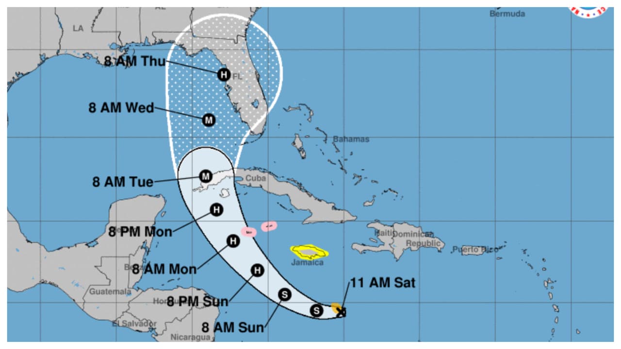 Tormenta tropical Ian impactaría Cuba y Florida como huracán: disminuye el riesgo en Miami