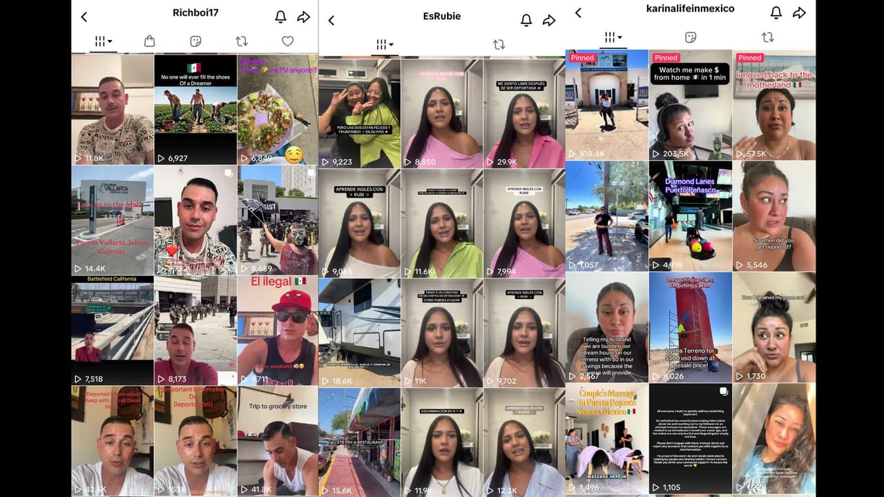 “Que no tengan miedo”: mexicanos deportados arman redes de apoyo en Tiktok e Instagram