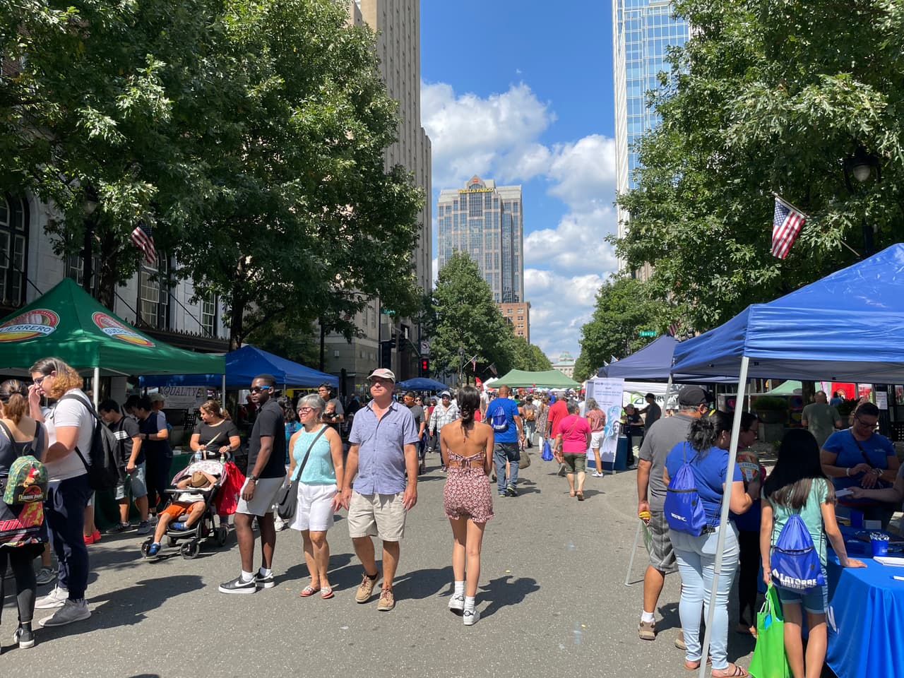 El festejo se realizará sobre Fayetteville St., en el centro de Raleigh.