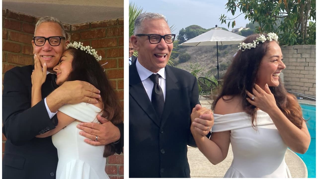 Andra García y Larry Larry Robinson se casaron tras 4 meses comprometidos.