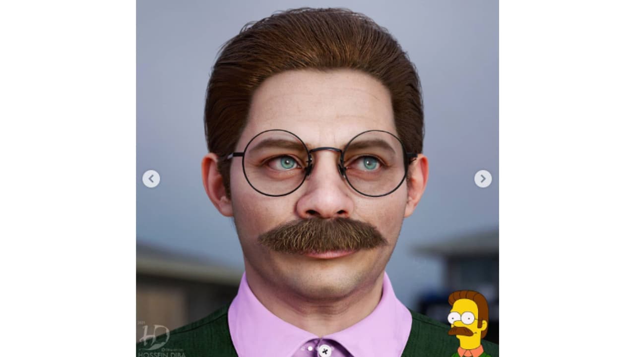 Ned Flanders de 'Los Simpson'
